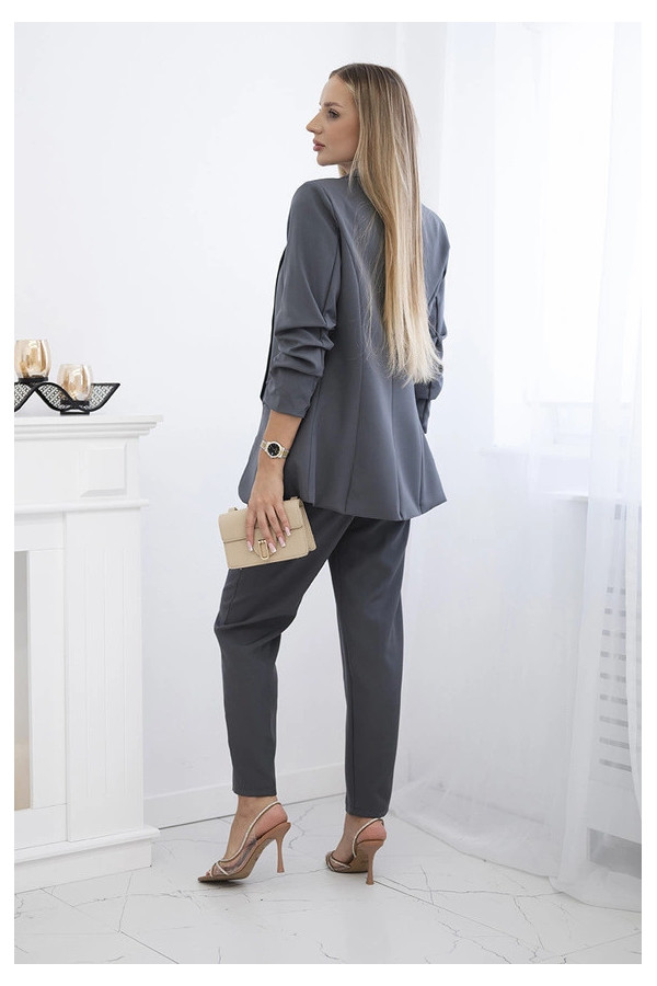 Komplet Garniturowy / Garnitur szary