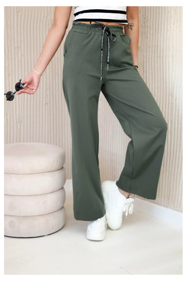 Modne szerokie spodnie