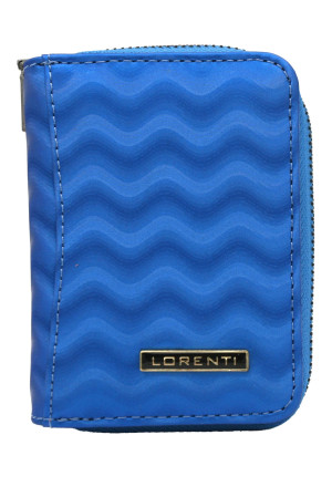 Portfel Lorenti Niebieski Średni