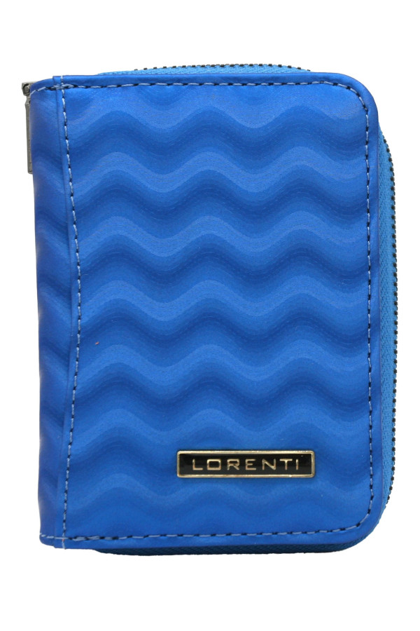 Portfel Lorenti Niebieski Średni