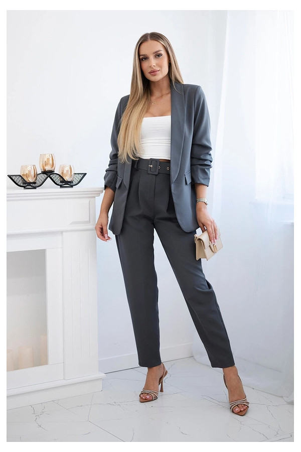 Komplet Garniturowy / Garnitur szary